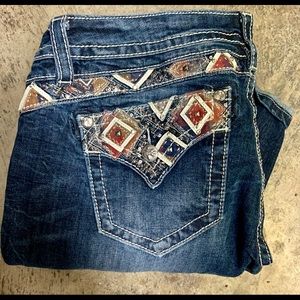 Miss me relaxed boot jeans 32x32